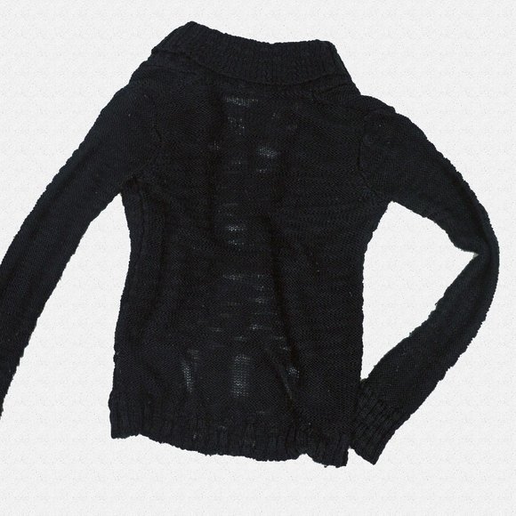 3/$15 🌺Element Black Knitted Cardigan - Picture 6 of 8